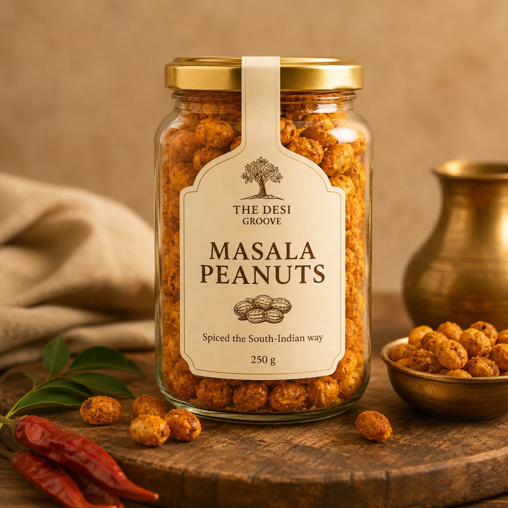 Masala Peanuts — The Desi Grove